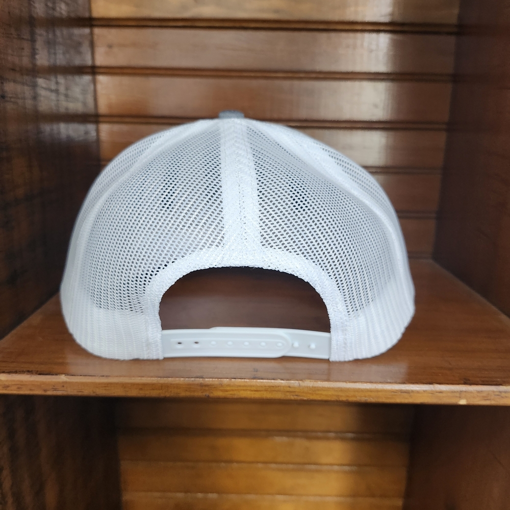 Gray and White AHP Baseball Cap - Picture 3 of 5